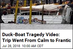 Feds Review On-Board Video of Duck Boat Tragedy