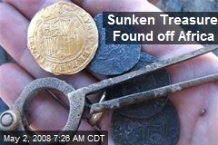 Sunken Treasure Found off Africa