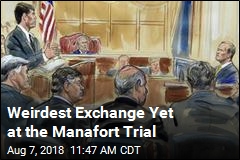 Weirdest Exchange Yet at the Manafort Trial