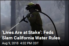 Feds Slam California Over Water Use: &#39;Lives Are at Stake&#39;