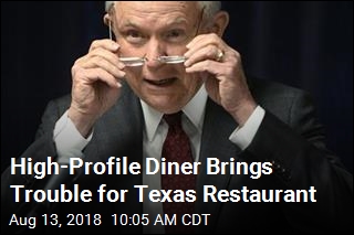 High-Profile Diner Brings Trouble for Texas Restaurant