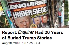 Report: Enquirer Had 20 Years of Buried Trump Stories