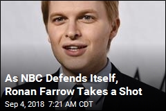 As NBC Defends Itself, Ronan Farrow Takes a Shot