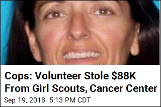 Cops: Volunteer Stole $88K From Girl Scouts, Cancer Center