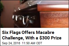 Six Flags Offers Macabre Challenge, With a $300 Prize