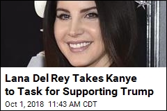 Lana Del Rey Takes Kanye to Task for Supporting Trump