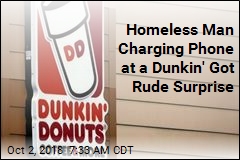 Dunkin&#39; Workers Canned After Dumping Water on Homeless Man