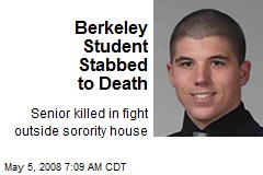 Berkeley Student Stabbed to Death