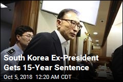 South Korea Ex-President Gets 15-Year Sentence