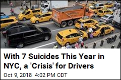 With 7 Suicides This Year in NYC, a &#39;Crisis&#39; for Drivers