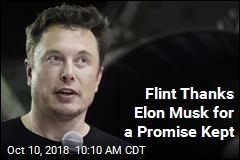 Thanks to Musk, Safe Drinking Water for Flint Schools