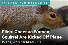 Fliers Cheer as Woman, Squirrel Are Kicked Off Plane