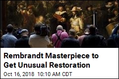 Rembrandt Masterpiece Will Be Restored Before Our Eyes