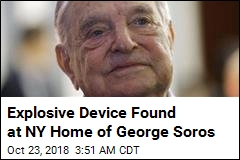 Explosive Device Found at NY Home of George Soros