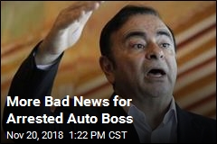 More Bad News for Arrested Auto Boss