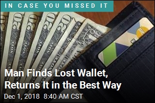 His Lost Wallet Came Back, With Something Extra Inside