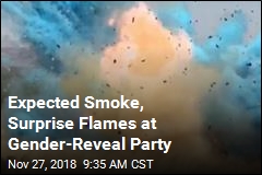 Gender-Reveal Explosion Sparks Wildfire on Video