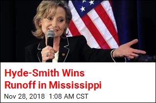 Hyde-Smith Wins Runoff in Mississippi