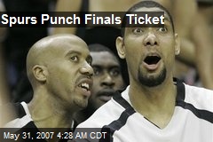Spurs Punch Finals Ticket