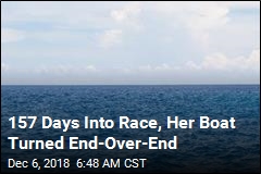 157 Days Into Race, Her Boat Turned End-Over-End
