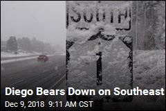 Diego Bears Down on Southeast