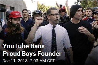 YouTube Bans Proud Boys Founder