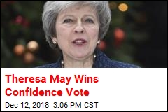 Theresa May Lives to Fight Another Day