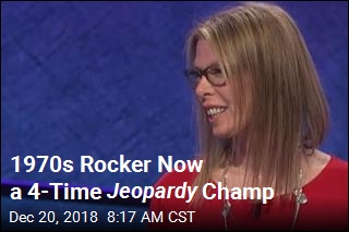 Ex-Rock Star Becomes 4-Time Jeopardy Champ