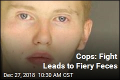Cops: Fight Leads to Fiery Feces