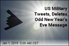 US Military Tweets New Year Message With ... Bomb Threat?