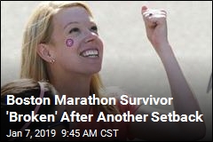 For Boston Marathon Survivor, One More Setback