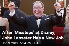 After &#39;Missteps&#39; at Disney, John Lasseter Has a New Job