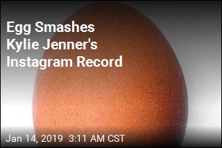 Egg Smashes Kylie Jenner&#39;s Instagram Record