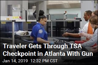 Traveler Gets Through TSA Checkpoint in Atlanta With Gun