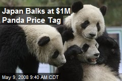 Japan Balks at $1M Panda Price Tag