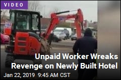 Unpaid Worker Wreaks Revenge on Newly Built Hotel
