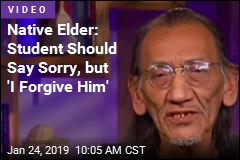 Native Elder: Student Should Say Sorry, but &#39;I Forgive Him&#39;
