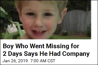 Boy Missing for 2 Days Says Bear Kept Him Company