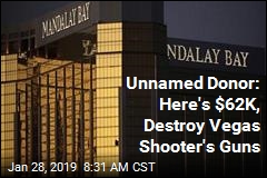 Unnamed Donor: Here&#39;s $62K, Destroy Vegas Shooter&#39;s Guns