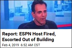 Report: Star ESPN Host &#39;Fired for Leaking Info&#39;
