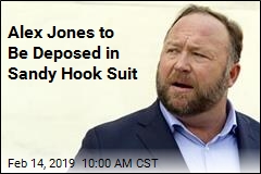 Alex Jones to Be Deposed in Sandy Hook Suit