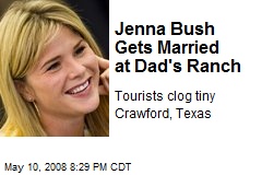 Jenna Bush Gets Married at Dad's Ranch