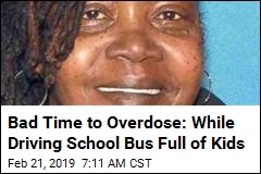 Bus Driver Overdoses, Crashes With Dozen Kids on Board: Cops