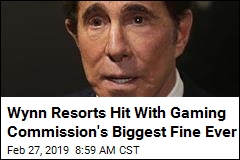 Wynn Resorts Hit With Gaming Commission&#39;s Biggest Fine Ever