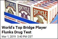 World&#39;s Top Bridge Player Flunks Drug Test