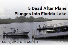 5 Dead After Plane Plunges Into Florida Lake