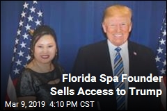 Florida Spa Founder Sells Access to Trump