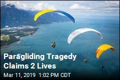 2 Paragliders Die After Crashing Into Each Other, Cliff