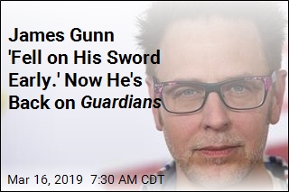 James Gunn Is Back to Direct Guardians of the Galaxy