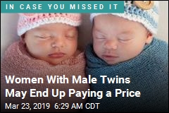Women With Male Twins May End Up Paying a Price